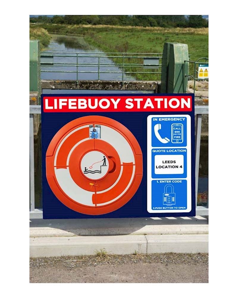 Lockable Lifebuoy Cabinets